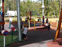 Photo; playing children